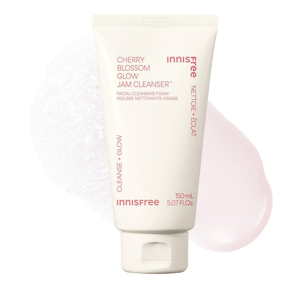 Innisfree Cherry Blossom Glow Jam Cleanser 5.07 ounce New in Bottle